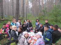 На школьном турслёте